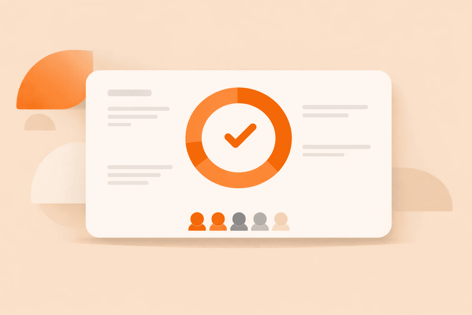 A browser showing the Quarmup interactive demo with an event card and RSVP buttons